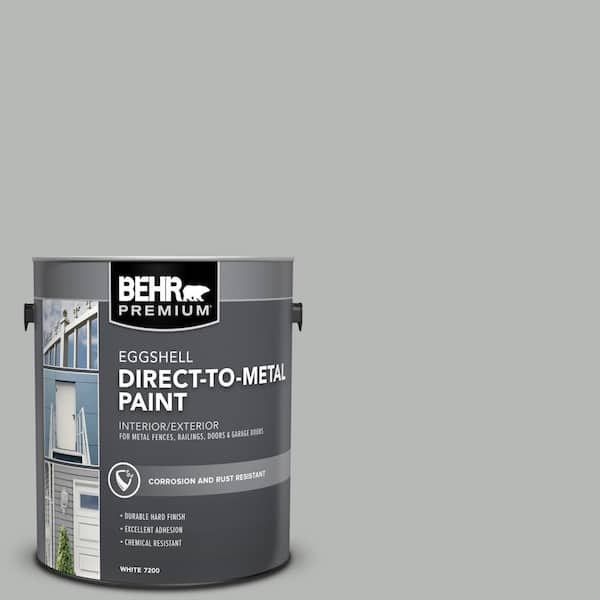 BEHR PREMIUM 1 gal. #N460-3 Lunar Surface Eggshell Direct to Metal Interior/Exterior Paint