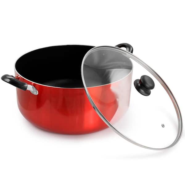 Better Chef Better Chef 14 Qt. Stainless Steel Low Stock Pot with