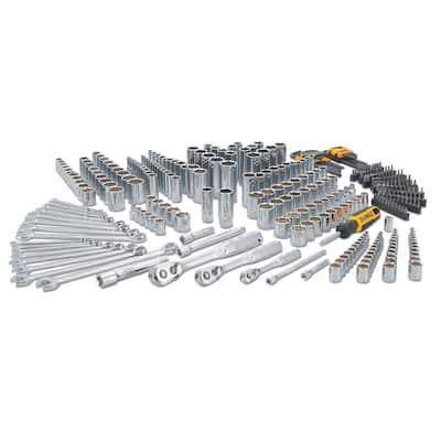 DEWALT 1/4 in. Drive SAE and Metric Mechanics Tool Set (50-Piece) DWMT81610