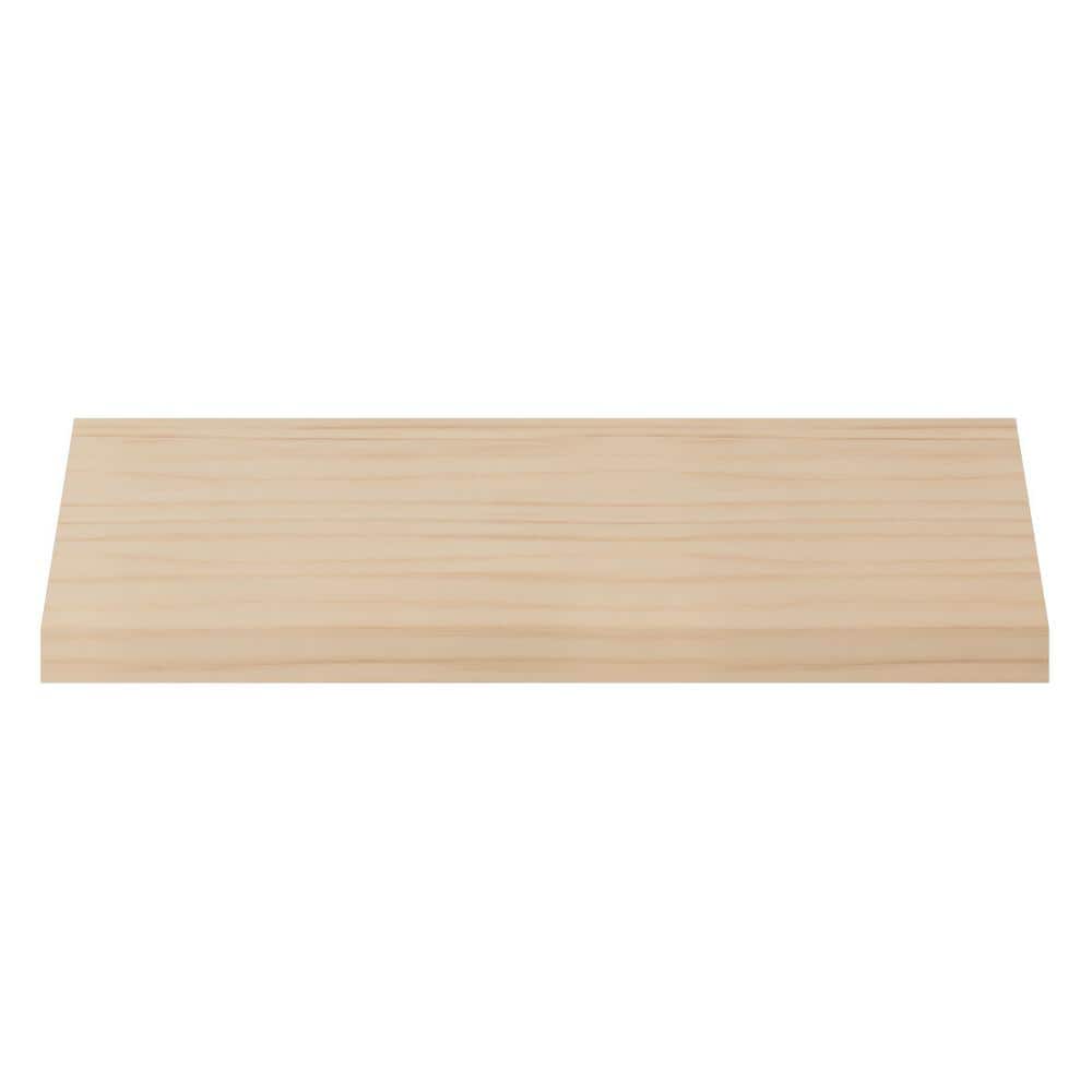 Alder Solid Wood Crown Moulding 96" Length