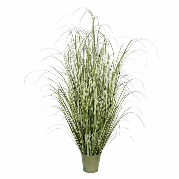 Vickerman 59 in Artificial Potted Native Green Grass.