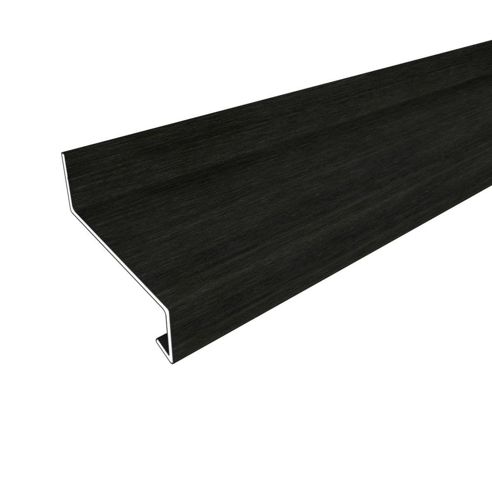 Alusions 3.19 in. x 3.19 in. x 8 ft. Indian Ebony Composite Aluminum Z Flashing Trim price history on PriceWatchPro