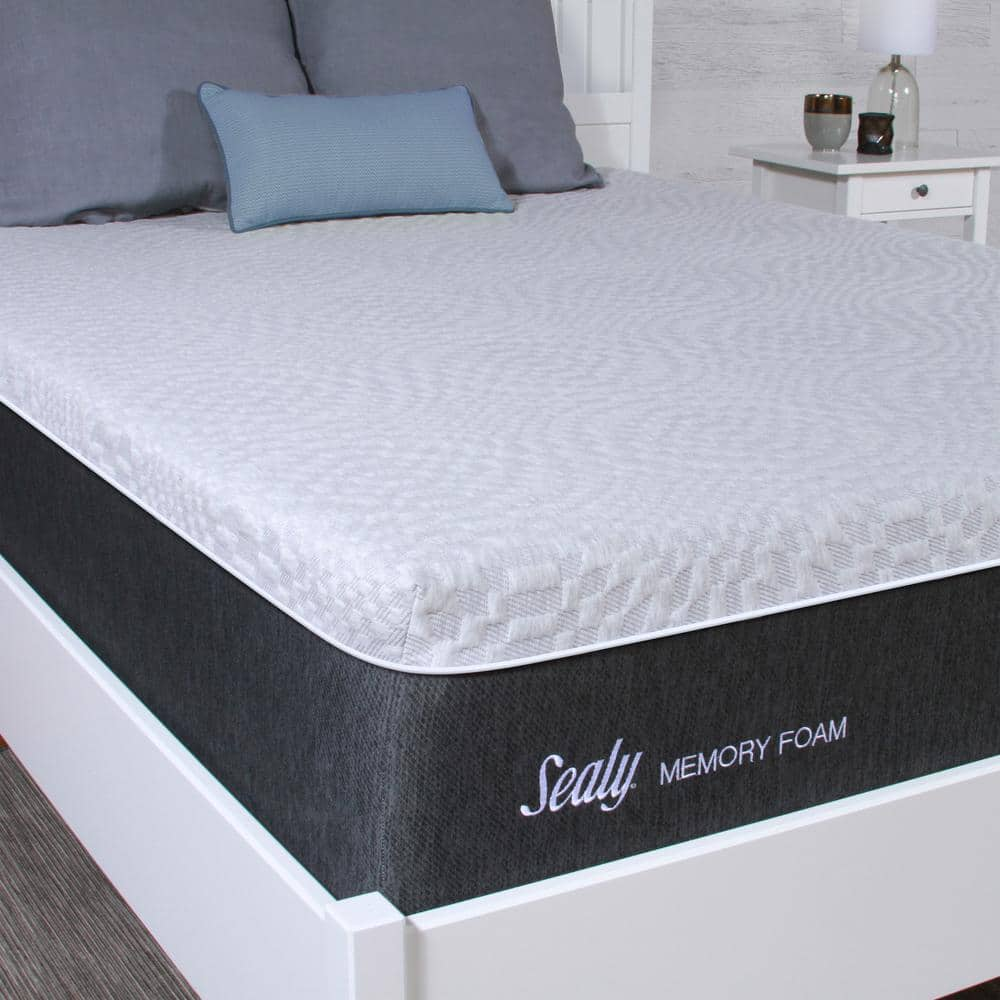 Sealy 12in Medium Memory Foam Tight Top King Mattress F03 00109 Kg0 The Home Depot