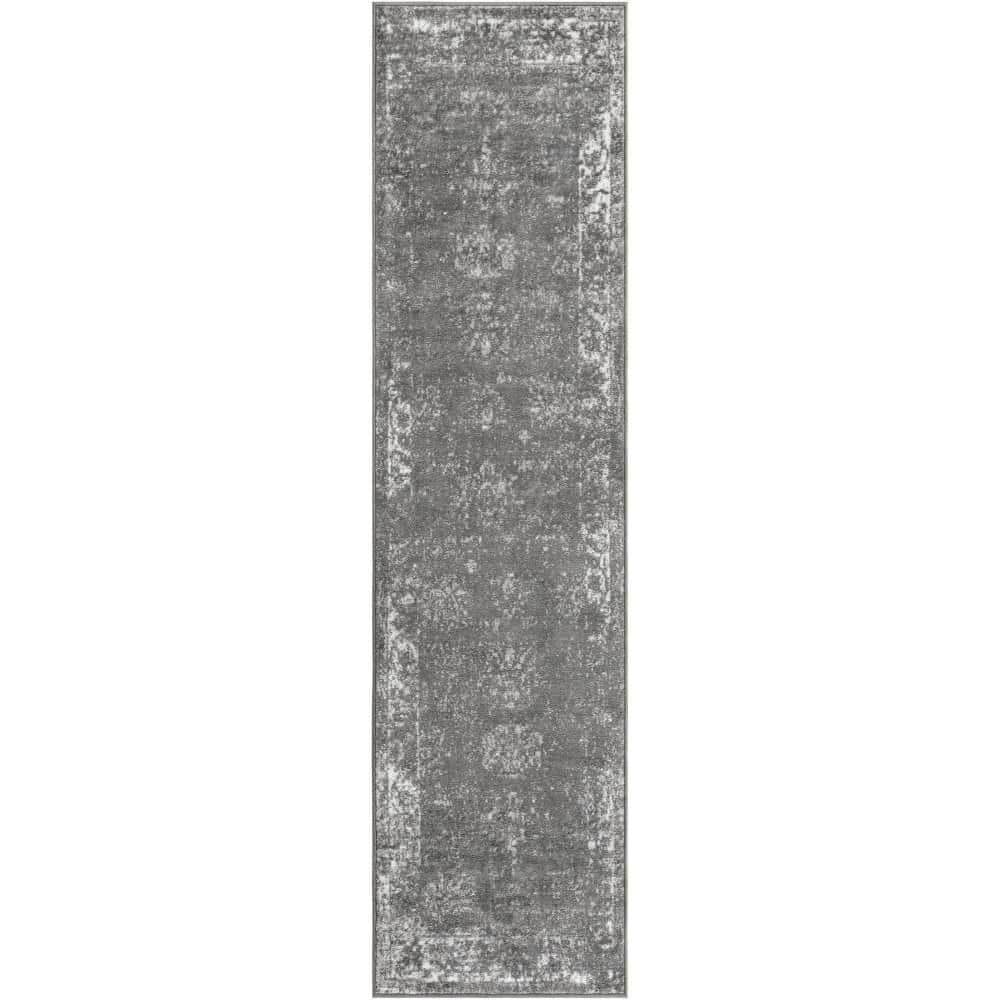 Sofia Casino Dark Gray 2 ft. x 8 ft. Area Rug price history on PriceWatchPro