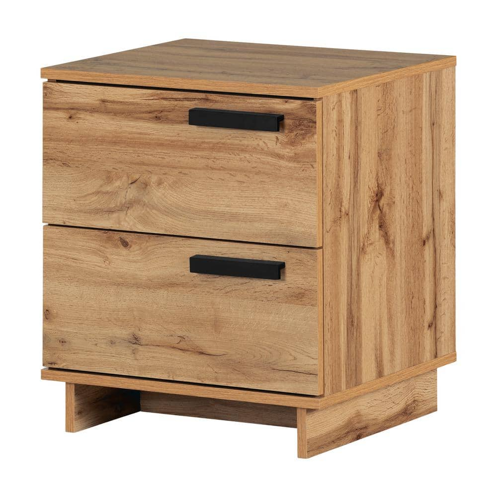 South Shore Cavalleri Nordik Oak 19.5 in Nightstand