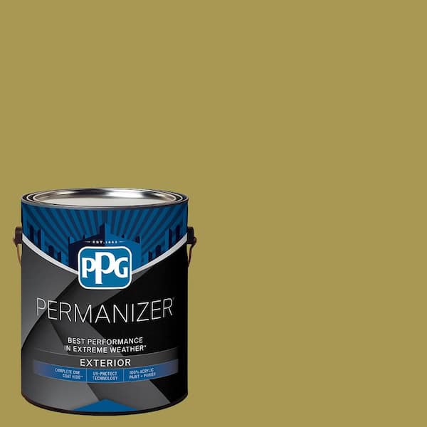 PERMANIZER 1 gal. PPG1110-5 Gremlin Semi-Gloss Exterior Paint