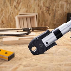 Electric Pipe Crimping Tool 18V Cordless Press Automatic Crimper for 1/2 in. to 2 in. Stainless Steel, Copper, PEX Pipe