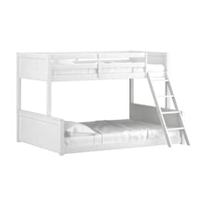 Capri Twin/Full Bunk Bed, White