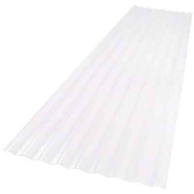 26 in. x 8 ft. Clear PVC Roof Panel