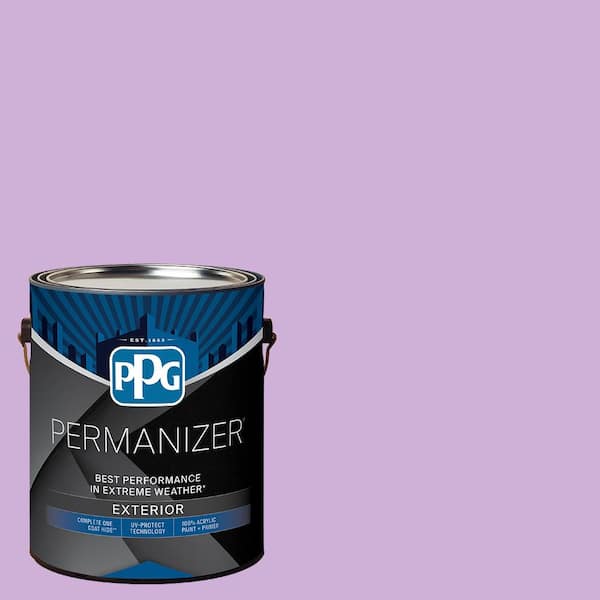 PERMANIZER 1 gal. PPG1250-4 Sea Lavender Semi-Gloss Exterior Paint
