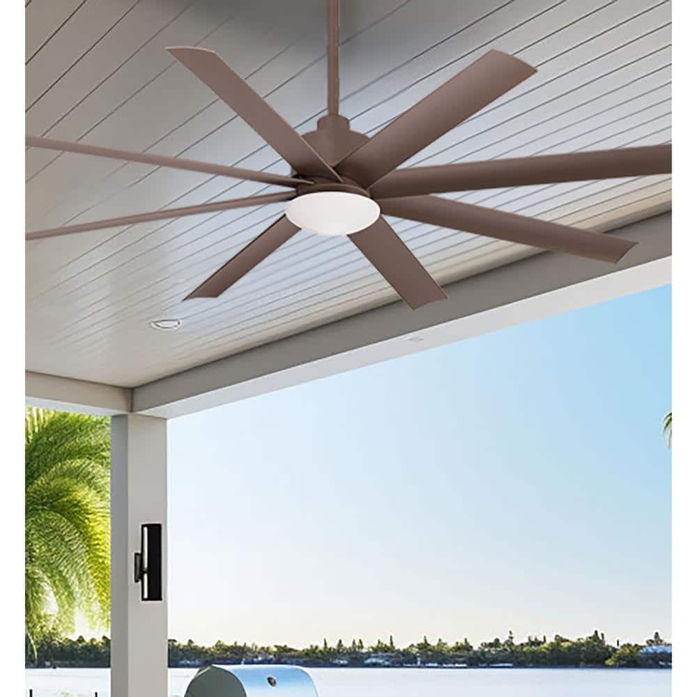 MINKA-AIRE Slipstream 65 in. Integrated LED Indoor/Outdoor Oil