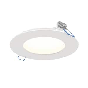 4 in. Color-Tunable and 3000K New Construction or Remodel Smart Wi-Fi Recessed Integrated LED Kit