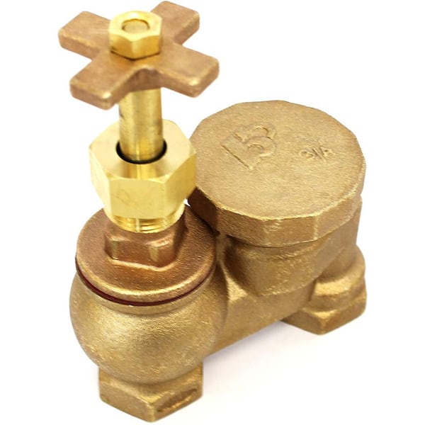 CMI 3/4 in. Anti-Siphon Brass Control Valve 51016-BH - The Home Depot