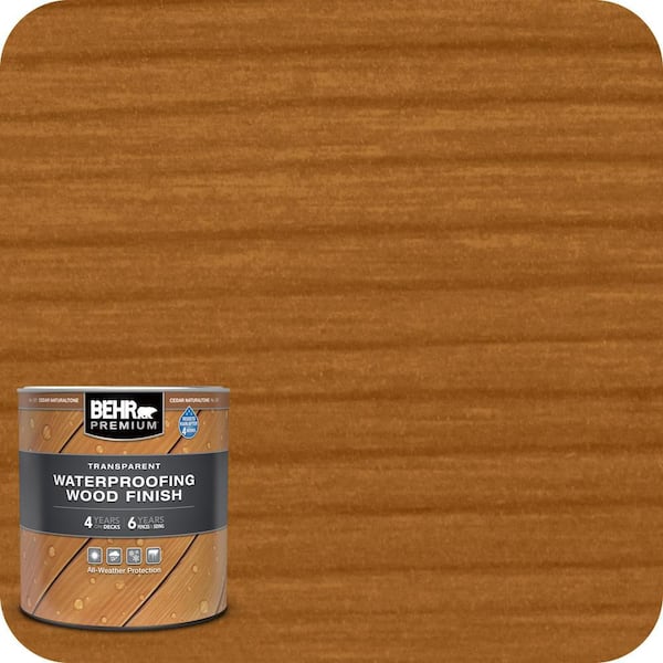 1 qt. Cedar Naturaltone Transparent Waterproofing Exterior Wood Finish