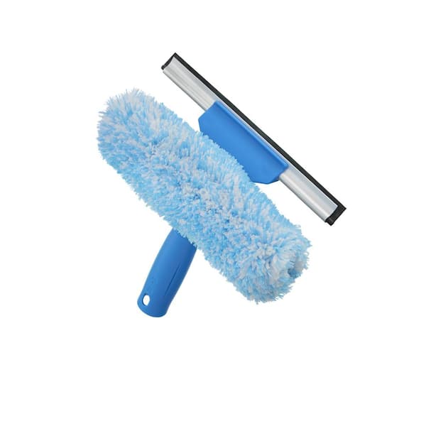 Unger 6 in. Mini Combi Squeegee and Scrubber