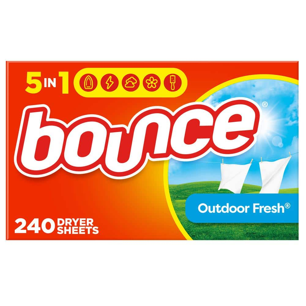 Bounce Outdoor Fresh Dryer Sheets (240-Count) 003700055193 - The