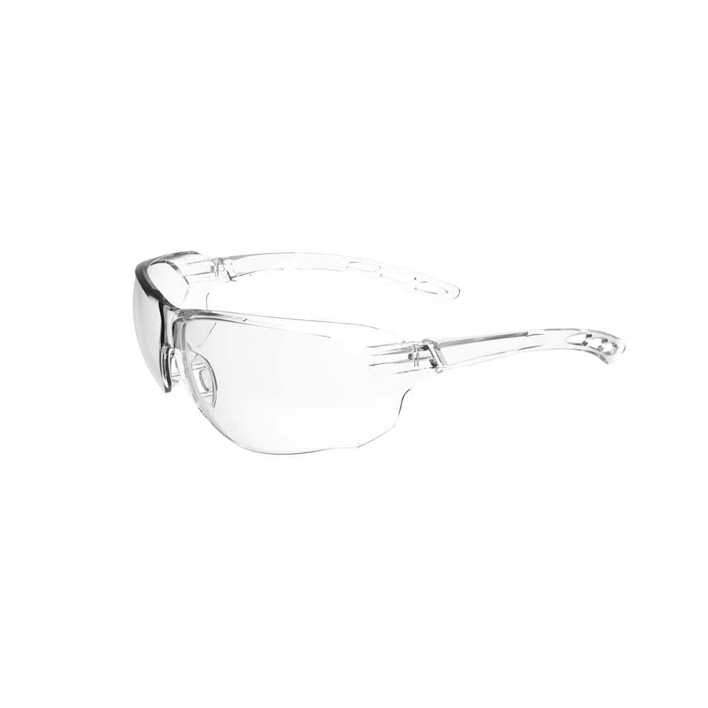 HDX Clear Indoor Safety Glasses 6 Pack EP107 The Home Depot