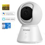Smart Home Wireless Wi-Fi Security Camera for Dog/Pet/Nanny 1080p HD Baby Monitor Color Night Vision, Sound Detection