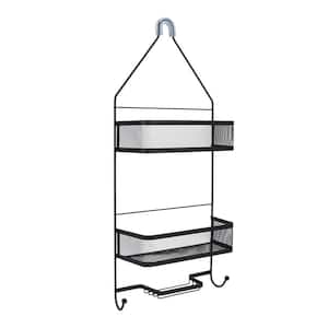Mesh Collection Deluxe Shower Caddy in Matte Black