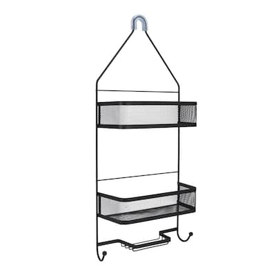 Kitchen Bathroom Plastic Suction Cup Wall Sucking Basket Storage Shelf -  Clear,White - 11.8 x 3.9 x 3(L*W*H) - Bed Bath & Beyond - 28798752