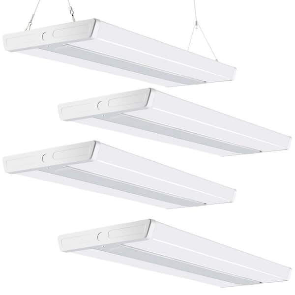 Strong Illumination 4FT LED High Bay Shop Light, 265W 37100LM 5000K for Warehouse Workshop Garage AC100-277V-2Pack