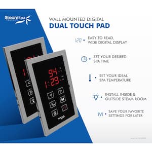 Royal Touch Panel Control Kit in Brushed Nickel