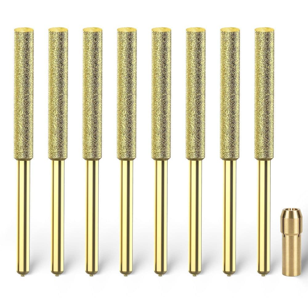 5/32'' Titanium Coated Sharpening Wheels Pruning Saw Blade for Electric Chain Saw Sharpeners Rotary Tools 8 pcs price history on PriceWatchPro