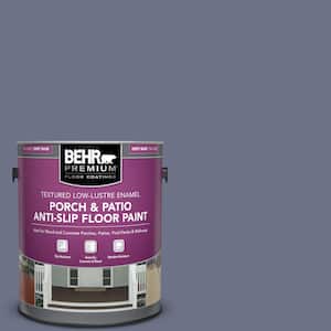 1 gal. #PPU16-17 Blue Aura Textured Low-Lustre Enamel Interior/Exterior Porch and Patio Anti-Slip Floor Paint