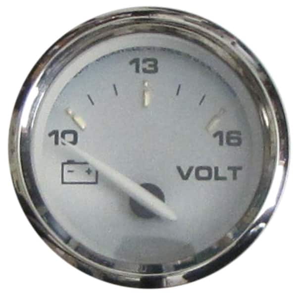 Faria Kronos Voltmeter (10-16 VDC) - 2 in.