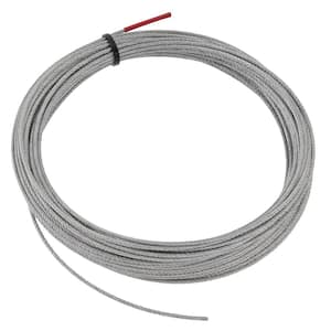 Everbilt 3/16 in. x 6 ft. Galvanized Steel Security Cable Wire