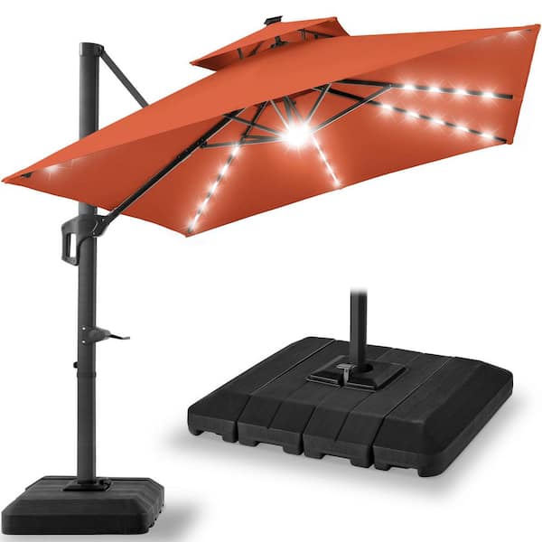 10 foot umbrella patio best choice products 10ft Outdoor Umbrella, Outdoor Table Umbrella, Yard Umbrella, Market with 6 Sturdy Ribs, Push Button, Tilt and Crank operated crank Best Choice Products 10ft Outdoor