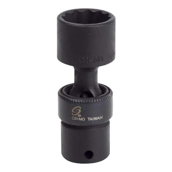 SUNEX TOOLS 13 mm Magnetic Universal Impact Socket