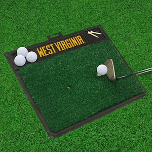 NCAA West Virginia University 17 in. x 20 in. Golf Hitting Mat