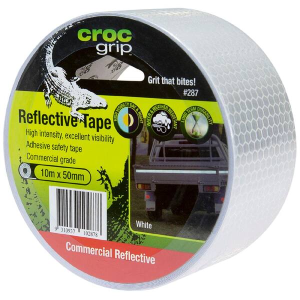 10 M X 50mm White Reflective Tape 00807 The Home Depot