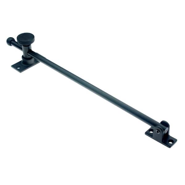 12 in. Matte Black Solid Brass Single-Arm casement Window Operator