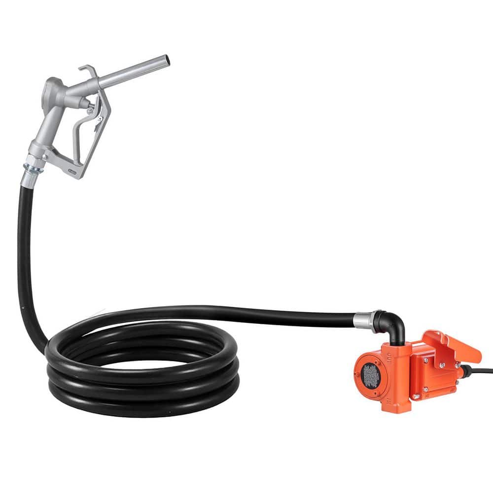 Fuel Transfer Pump, 12V DC 15 GPM, Cast Iron Diesel Transfer Pump Kit Manual Nozzle, Discharge Hose, Overheat Protection price history on PriceWatchPro