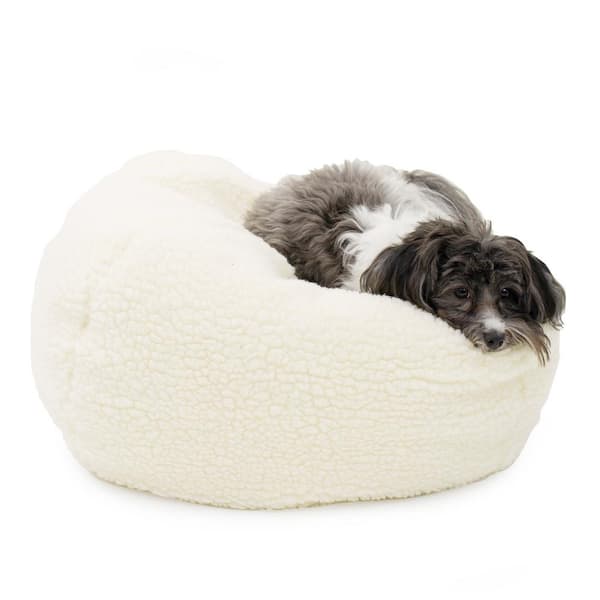 Carolina Pet Company X-Large Sherpa Puff Ball Dog Bed