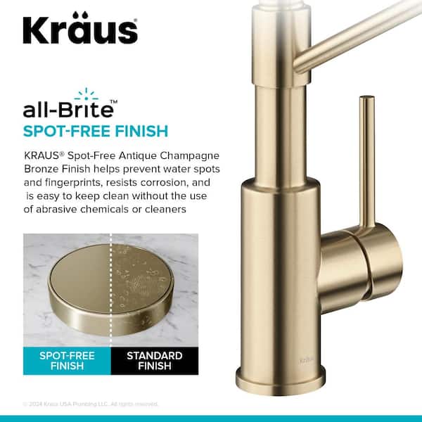 KRAUS Bolden Single-Handle , Pull-Down Sprayer Kitchen Faucet
