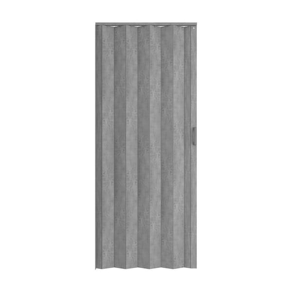 36 x 80 Jupiter Stone Grey Accordion Door