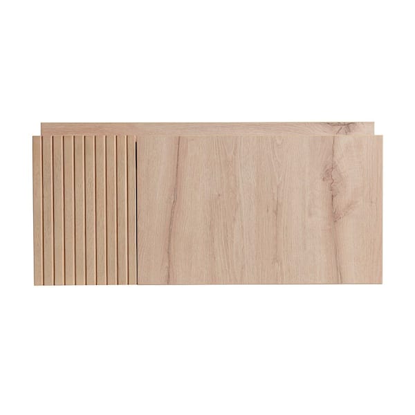 Axel 29.53 in. W Bath Vanity Cabinet without Top in White Oak with Door and Drawer