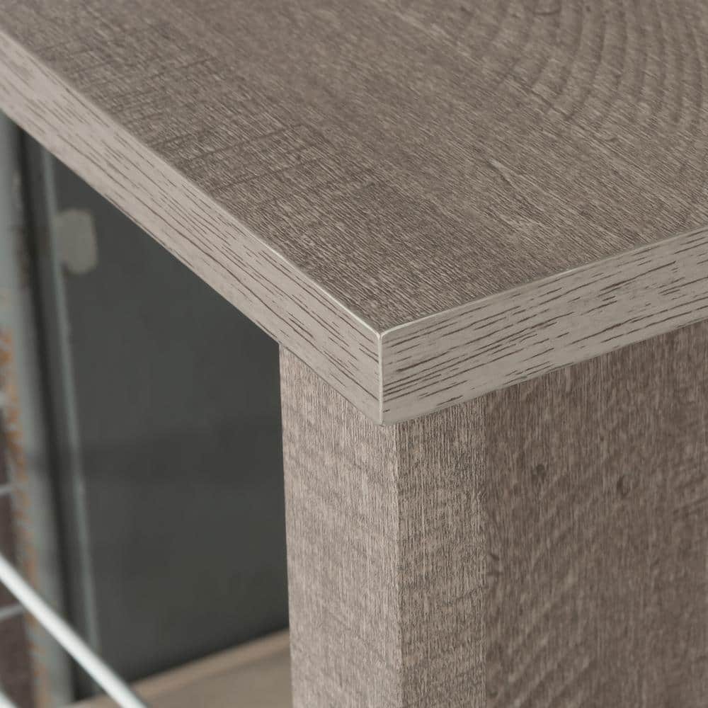 Spring Maple 9-Cube Storage Bookcase with MDF Shelves