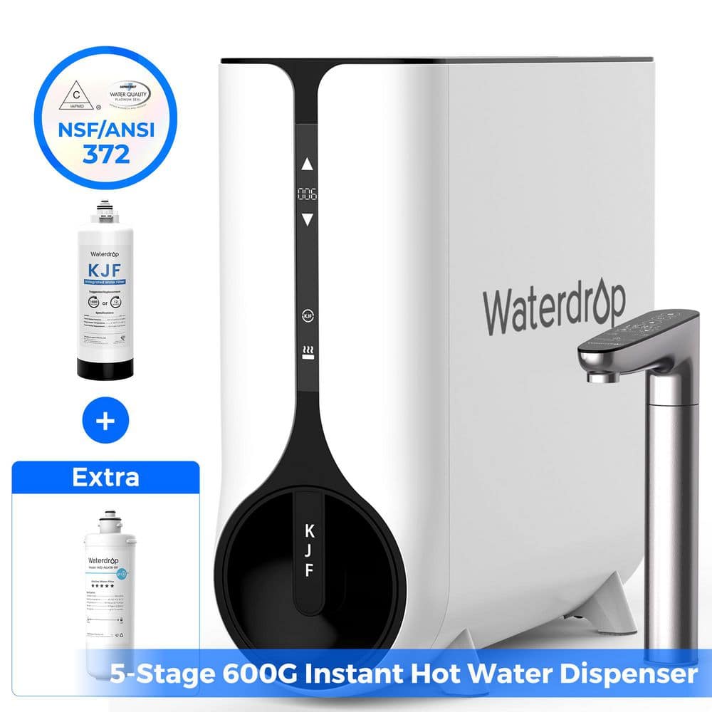 Reverse Osmosis Instant Hot Water RO Filter System, Tankless, Under Sink, Smart LED Faucet, Extra ALK16 Filter price history on PriceWatchPro
