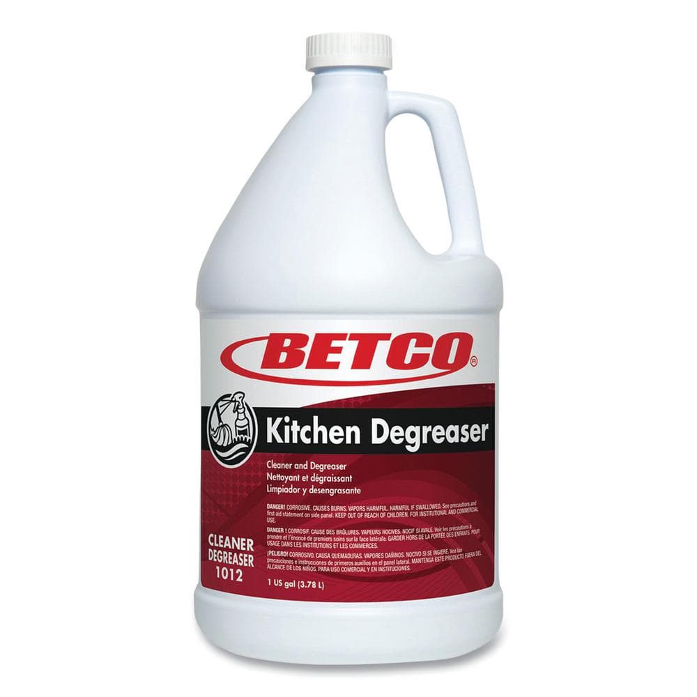 Betco 1 gal. Characteristic Scent Kitchen Degreaser, Bottle (4-Pack) -  BET10120400