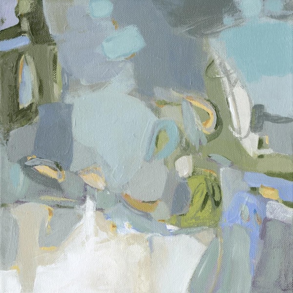 54 in. x 54 in. "Moonlight" by Christina Long Canvas Wall Art