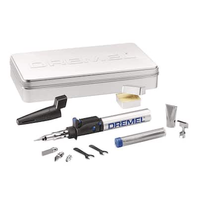 Bernzomatic Handheld Soldering Iron Butane Torch Kit with 7 Settings and  Case 368600 - The Home Depot