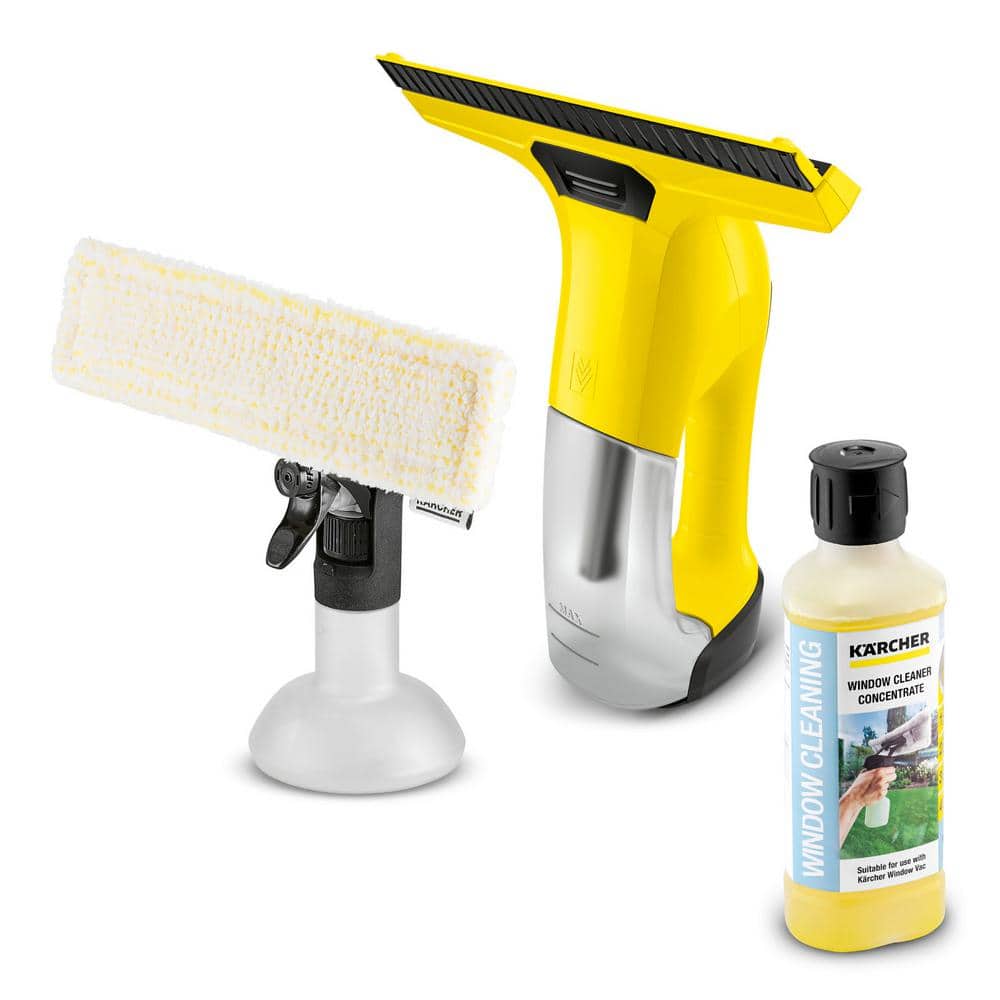 Gladys Beperken peddelen Karcher WV 6 Plus Window Vacuum Squeegee - Also Perfect for Showers,  Mirrors, Glass, & Countertops - 11 in. Squeegee Blade 1.633-512.0 - The  Home Depot