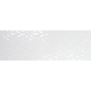Artwork White 11.81 in. x 35.43 in. Glossy Patterned Look Ceramic Wall Tile ( 14.53 sq. ft./Case)