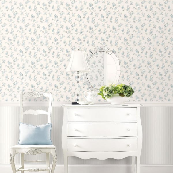Mini Rose Trail IN Blue, Beige and Gray