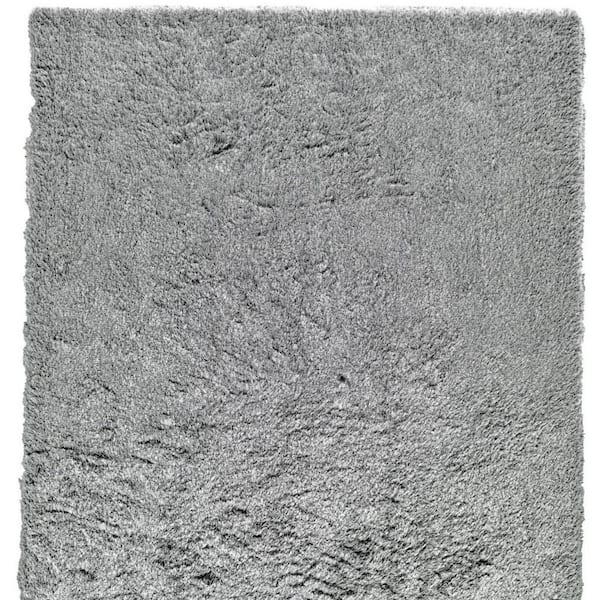 7 X 10 Gray Solid Color Area Rug