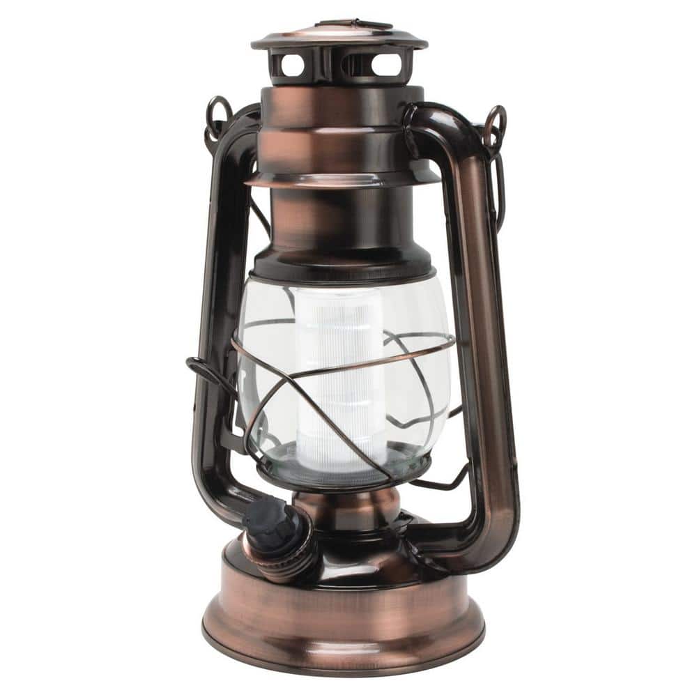 Northpoint 12 LED Vintage Style Copper Lantern 190462 - The